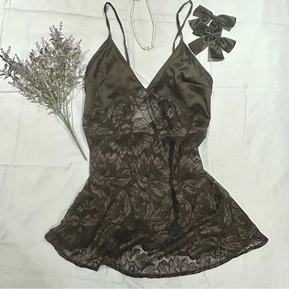 Lace Butterfly Slip Dress Lace Butterfly Slip Dress